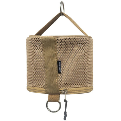 Portable Roll Paper Storage Bag with Hook Hanging Napkin Holder Toilet Paper Storage Box for Outdoor Camping Hiking Wild Frontier Gear LLC