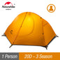 Naturehike Cycling Tent Ultralight 20D Single Person Tent - Wild Frontier Gear LLC