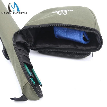 Maximumcatch 49/66/78/82cm Fly Fishing Rod Tube Triangle Fly Rod Case Storage Fly Rod Bag For 7.5ft/9ft 4/7Sec Fly Rod - Wild Frontier Gear LLC