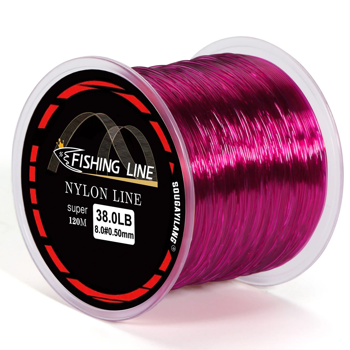 Sougayilang Nylon Fishing Line 120m Nylon Line Fluorocarbon Fishing Line for SaltWater Pesca