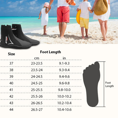 5mm Neoprene Dive Boots – The Best Way to Keep Your Feet Warm and Protected in the Water