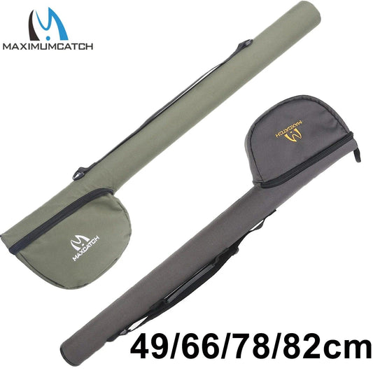 Maximumcatch 49/66/78/82cm Fly Fishing Rod Tube Triangle Fly Rod Case Storage Fly Rod Bag For 7.5ft/9ft 4/7Sec Fly Rod - Wild Frontier Gear LLC