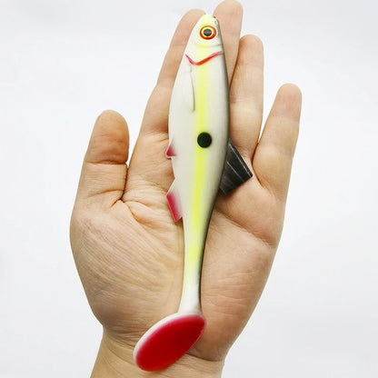 1 Pc Fishing Lures Soft T Tail 15cm/5.91in/26g Bait  Fishing Lure