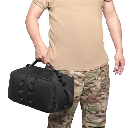 Travel Cookware Bag Camping Meal Bag Outdoor Portable Waterproof Thermal Picnic Bag Large Capacity Tableware Storage Handbag