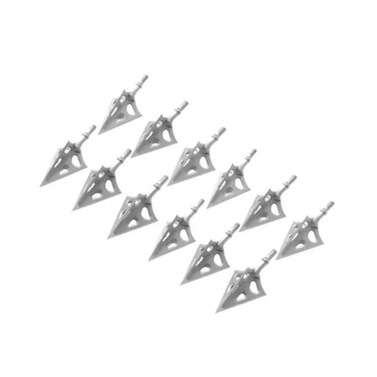6/12pcs 3 Fixed X3/X5 Tips Archery Broadhead 100 Grain Stainless Alloy Arrowhead Hunting For Shooting Accessories - Wild Frontier Gear LLC