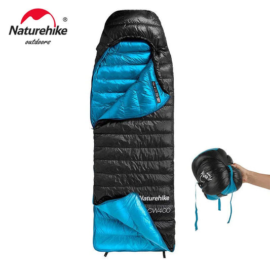 Naturehike CW400 CW700 Sleeping Bag Lightweight Duck Down Winter Thick Warm Ultralight Outdoor Hiking Camping Travel Equipment Wild Frontier Gear LLC