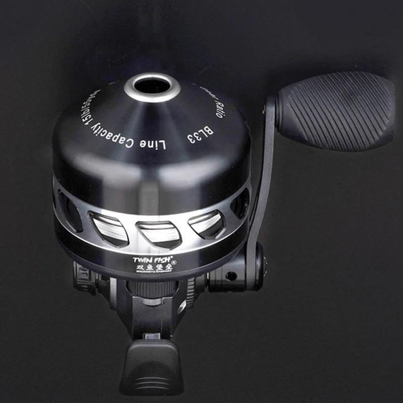 High-Performance Metal Fishing Reel 3.6:1 Gear Ratio with 6+1BB Bearings and Wristband - Model BL33 - Wild Frontier Gear LLC