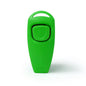 2 In 1 Pet Dog Clicker Dog Training Whistle Clicker Dog Trainer Puppy Stop Barking Training Aid Tool with Key Ring Pet Supplies