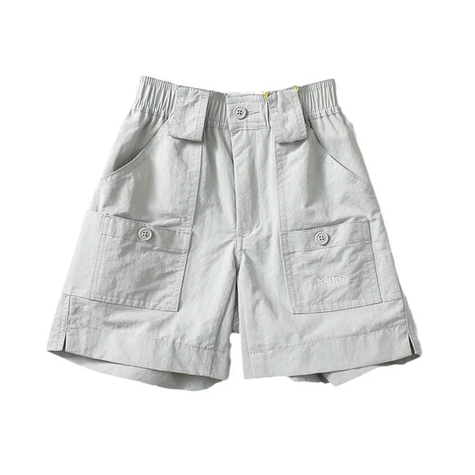 Kids Youth Fishing Shorts Fishing Short Fast Dry Surf Teenager Fishing Shorts Quick Dry UPF50 Outdoor Sports USA Size 22-28 - Wild Frontier Gear LLC