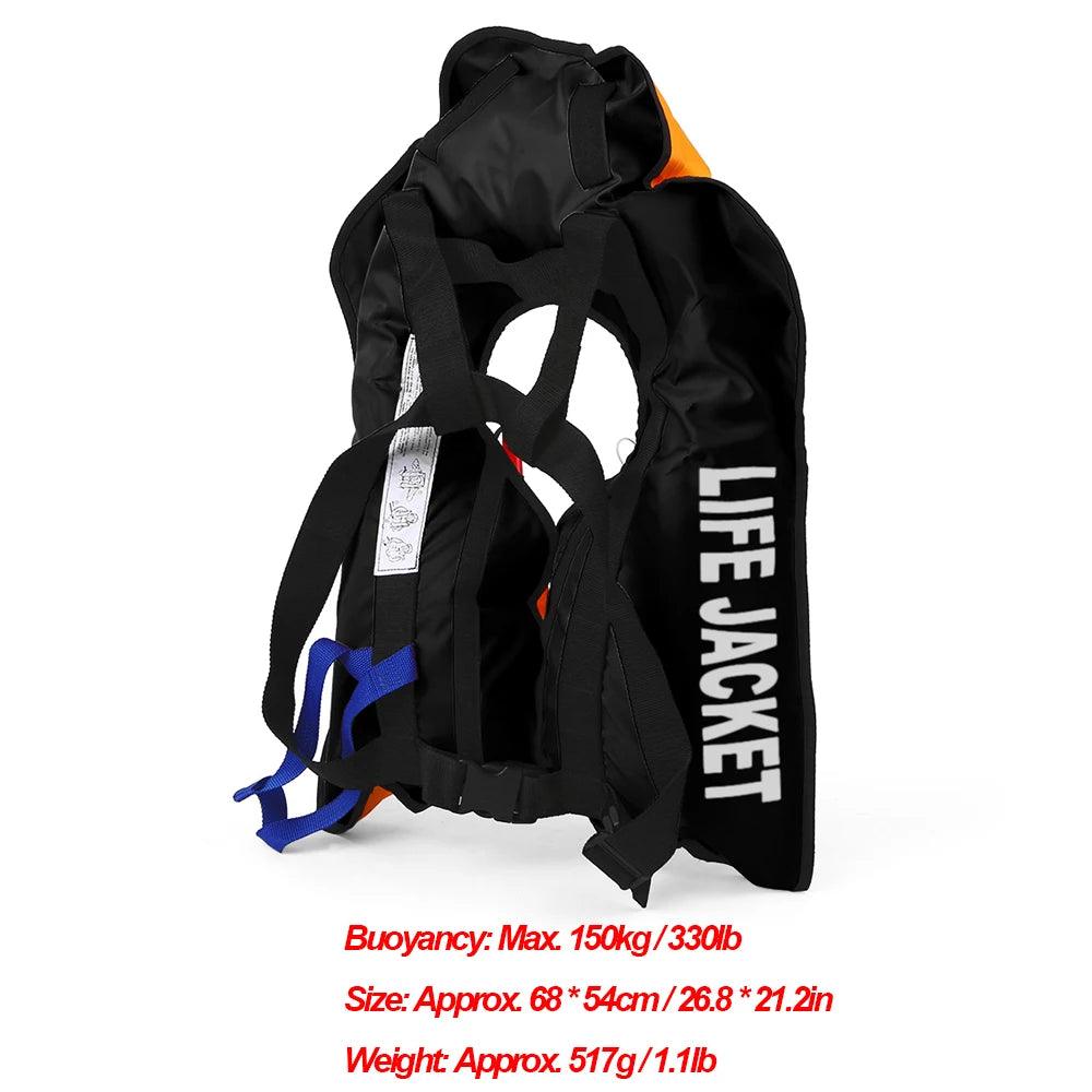 2023 Professional Life Jacket Swiming Fishing Life Vest Manual Inflatable Adult Swimwear Water Sports Swimming Survival Jacket - Wild Frontier Gear LLC
