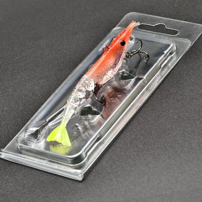 ANFS 1pc Realistic Shrimp Fishing Lures Multi-Jointed Softbait Artificial Bait For Saltwater & Freshwater