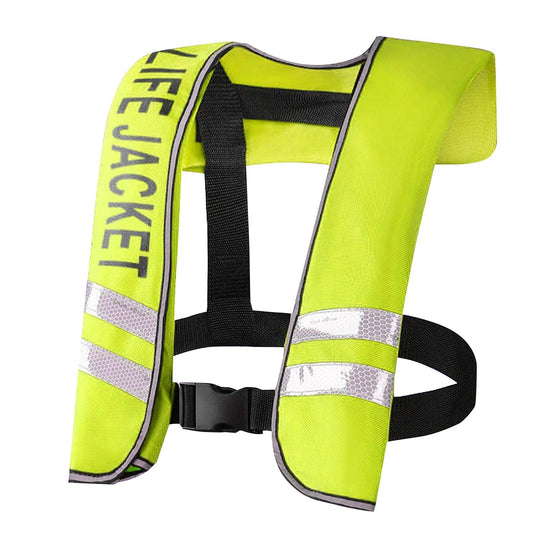 Auto Inflatable Adults Life Jacket Life Vest Safety Float Suit for Water Sports Kayak Fishing Surfing Canoeing Survival Jacket - Wild Frontier Gear LLC
