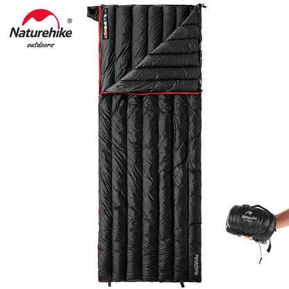 Naturehike CW280 Sleeping Bag Ultralight Duck Down Sleeping Bag Spring Travel Sleeping Bags CWM400 Hiking Camping Sleeping Bag Wild Frontier Gear LLC
