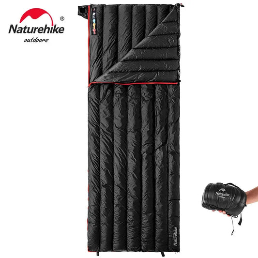 Naturehike CW280 Sleeping Bag Ultralight Duck Down Sleeping Bag Spring Travel Sleeping Bags CWM400 Hiking Camping Sleeping Bag Wild Frontier Gear LLC