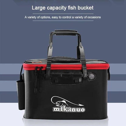 11/19/23/28/35L EVA Fishing Bag Collapsible Fishing Bucket Live Fish Box Camping Water Container Pan Basin Tackle Storage Bag - Wild Frontier Gear LLC