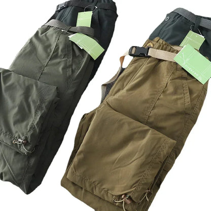 Mens Windproof Waterproof Cargo Pants Fleece Warm Thick Military Tactical Cotton Trousers Men Outdoor Multi Bag Camping Pants