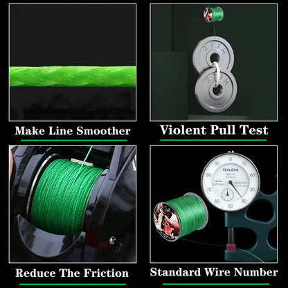 Sougayilang Braided Fishing Line X8 – High-Strength Multifilament PE Line for Freshwater & Saltwater