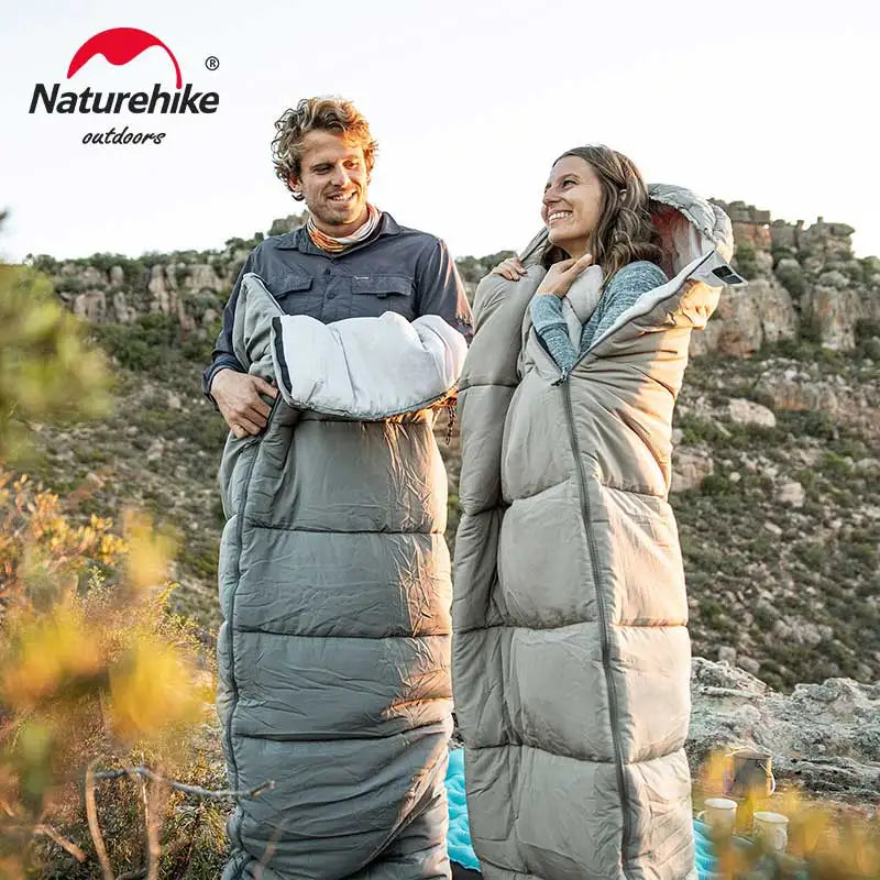Naturehike Sleeping Bag M180 Lightweight Sleeping Bag M300 Double Camping Sleeping Bag M400 Machine Washable Winter Sleeping Bag Wild Frontier Gear LLC