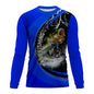 2023 New Spring And Autumn Men's Long Sleeve T-shirt With Fish Pattern Printing Outdoor Fishing Essential T-shirt XS-5XL - Wild Frontier Gear LLC