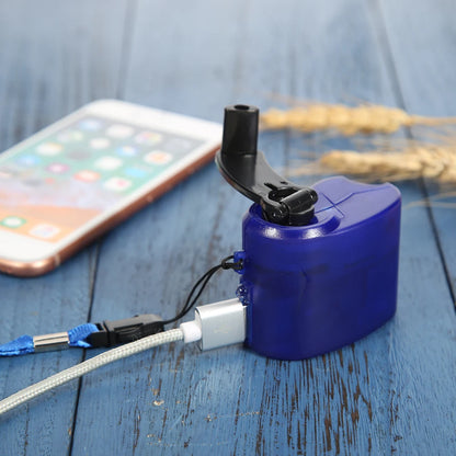 USB Mobile Phone Emergency Charger Portable Hand Crank Dynamo - Wild Frontier Gear LLC