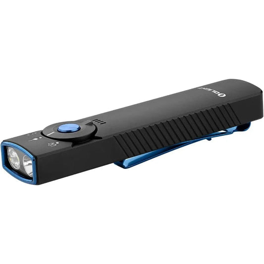 OLIGHT Arkfeld Pro Rechargeable EDC Flat Flashlight with Green Beam, UV and White LED Combo, 1300 Lumens Portable Pocket Lights Wild Frontier Gear LLC