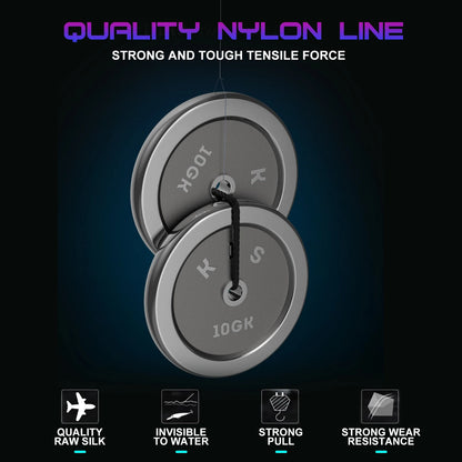 Sougayilang Nylon Fishing Line 120m Nylon Line Fluorocarbon Fishing Line for SaltWater Pesca