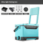Fishing Tool Accessories Set Table Box 32L Large Capacity PP Material Insulation Live Fish Box Multifunctional Fishing Box