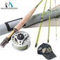 Maximumcatch 2/3WT 6/6.5/7/7.5FT Fly Rod Combo Medium-Fast Fly Fishing Rod &Fly Reel With Line Fly Fishing Outfit - Wild Frontier Gear LLC