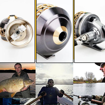 Metal Spinning Fishing Reel for Marine and Outdoor Sports - Catapult Bow Accessories - Wild Frontier Gear LLC