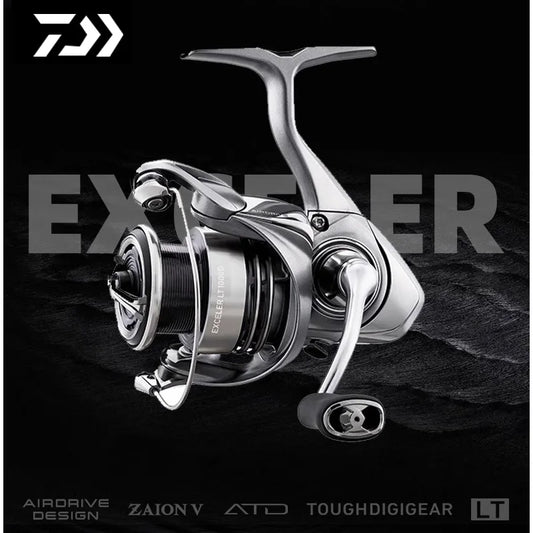 2023 New DAIWA EXCELER LT Light Weight Supercast 1000D-XH-6000D Fishing Baitcasting Fishing Reel For Fishing