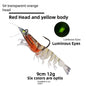 1Pcs Lifelike Artificial Luminescent Shrimp Fishing Lure Fishing Luminous Lures Fishing Bait Hooks 9cm 12g Shrimp Fake Bait