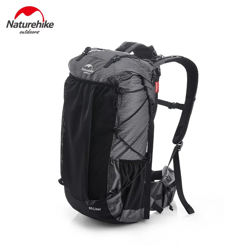 Naturehike Rock Series Outdoor Large Capacity Travel Hiking Camping Comfortable Breathable Wearable Storage Backpack Nature Hike Wild Frontier Gear LLC