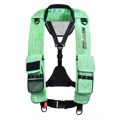 Automatic inflatable life jacket for adult swimming, water sports life jacket, automatic and manual - Wild Frontier Gear LLC