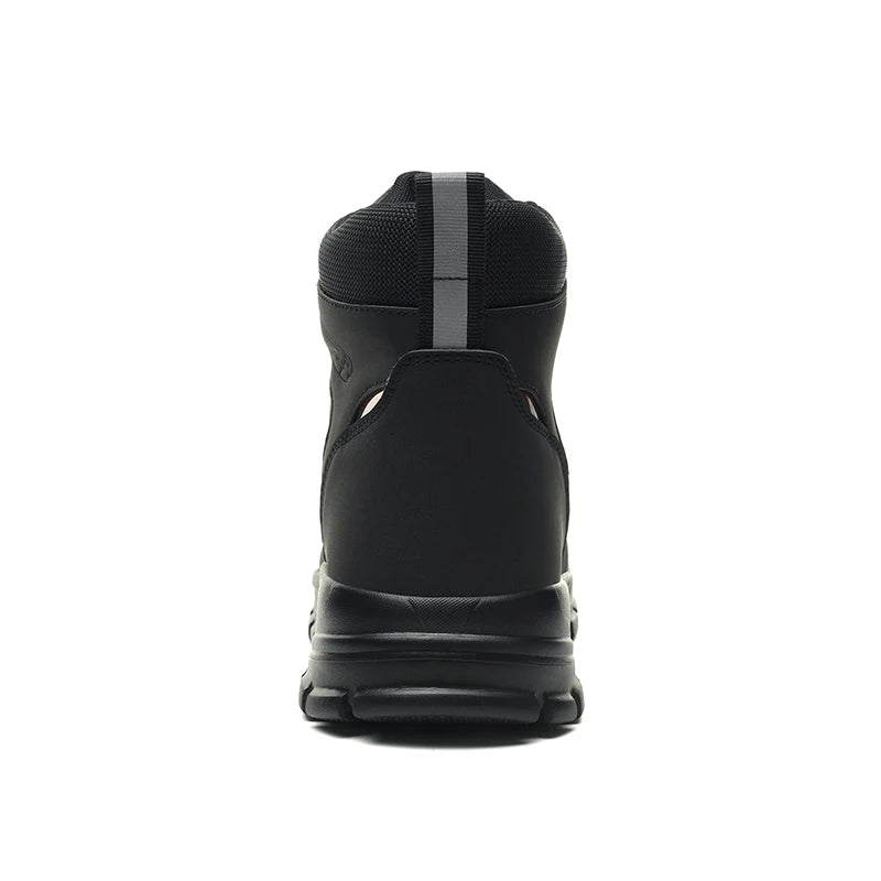 Waterproof Safety Boots Men Indestructible Steel Toe Work Boots Anti-smash Stab-resistant Safety Shoes Biker Botas Para Hombre - Wild Frontier Gear LLC