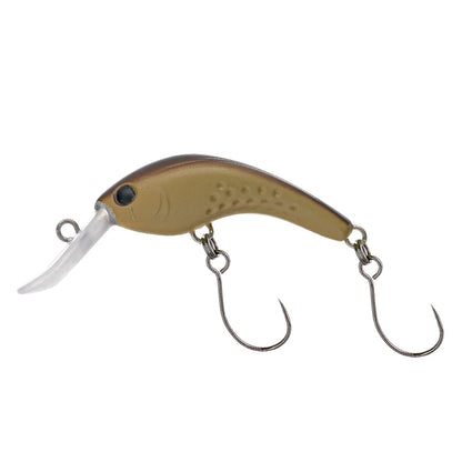 LTHTUG Area Trout Fishing Lure RUSH BELL Medium Diving Minnow 33mm 2g Floating Crankbait Noiseless Hard Artificial LW124