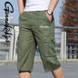 2024 Men's Summer Sports Fishing Pants Men's Hiking Breathable Multi Pocket Work Shorts Beach Running Travel Shorts - Wild Frontier Gear LLC