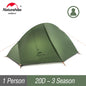 Naturehike Cycling Tent Ultralight 20D Single Person Tent - Wild Frontier Gear LLC