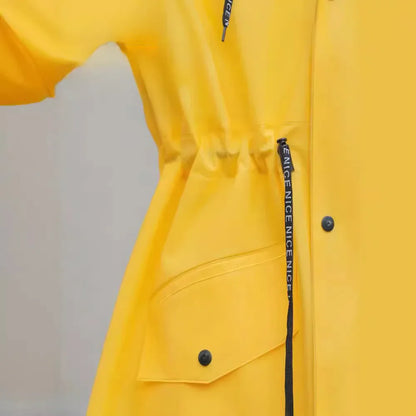 Waterproof Raincoat Outdoor Tourism Hiking Rain Poncho Hooded Rain Coat High-quality Raincoat