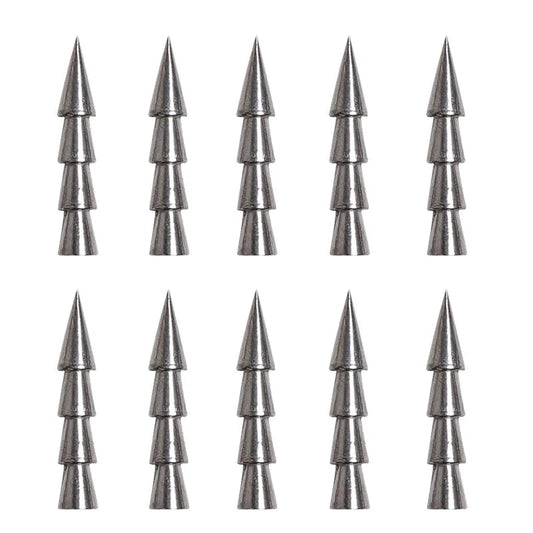 10pcs/lot Fishing Insert Weight 0.5g 1g 1.5g 2g 3.2g 4g Weight Sinker Fishing Soft Bait Fishing Accessories Wild Frontier Gear LLC