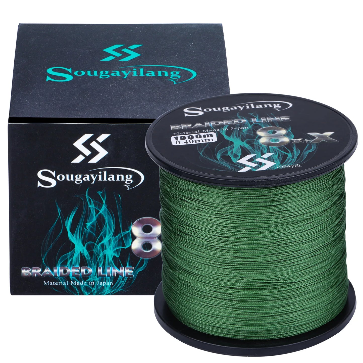 Sougayilang New 9 Strands PE Fishing Line Raid Fishing Line 300M 500M 1000M Multifilament Fishing Wire Carp Fishing Line Tool