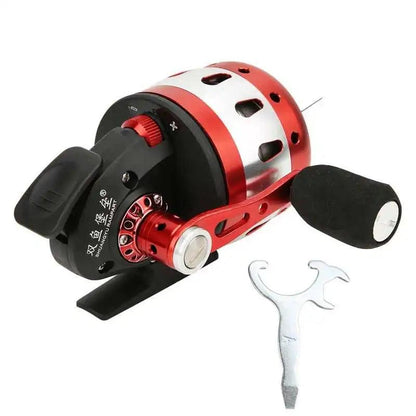 Heavy-Duty Metal Spincasting Fishing Reel for Saltwater and Freshwater Adventures - BL50 Model with 3.6:1 Gear Ratio - Wild Frontier Gear LLC