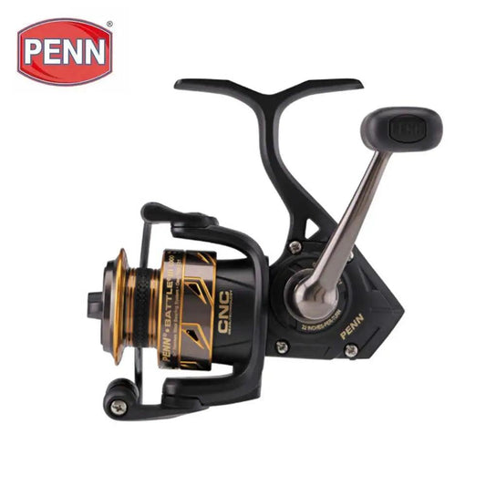 PENN Battle III Saltwater Spinning Reel 2000-8000 Series - Full Metal Body Fishing Wheel with HT-100 Drag System - Wild Frontier Gear LLC