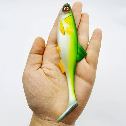 1 Pc Fishing Lures Soft T Tail 15cm/5.91in/26g Bait  Fishing Lure