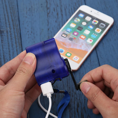 USB Mobile Phone Emergency Charger Portable Hand Crank Dynamo - Wild Frontier Gear LLC