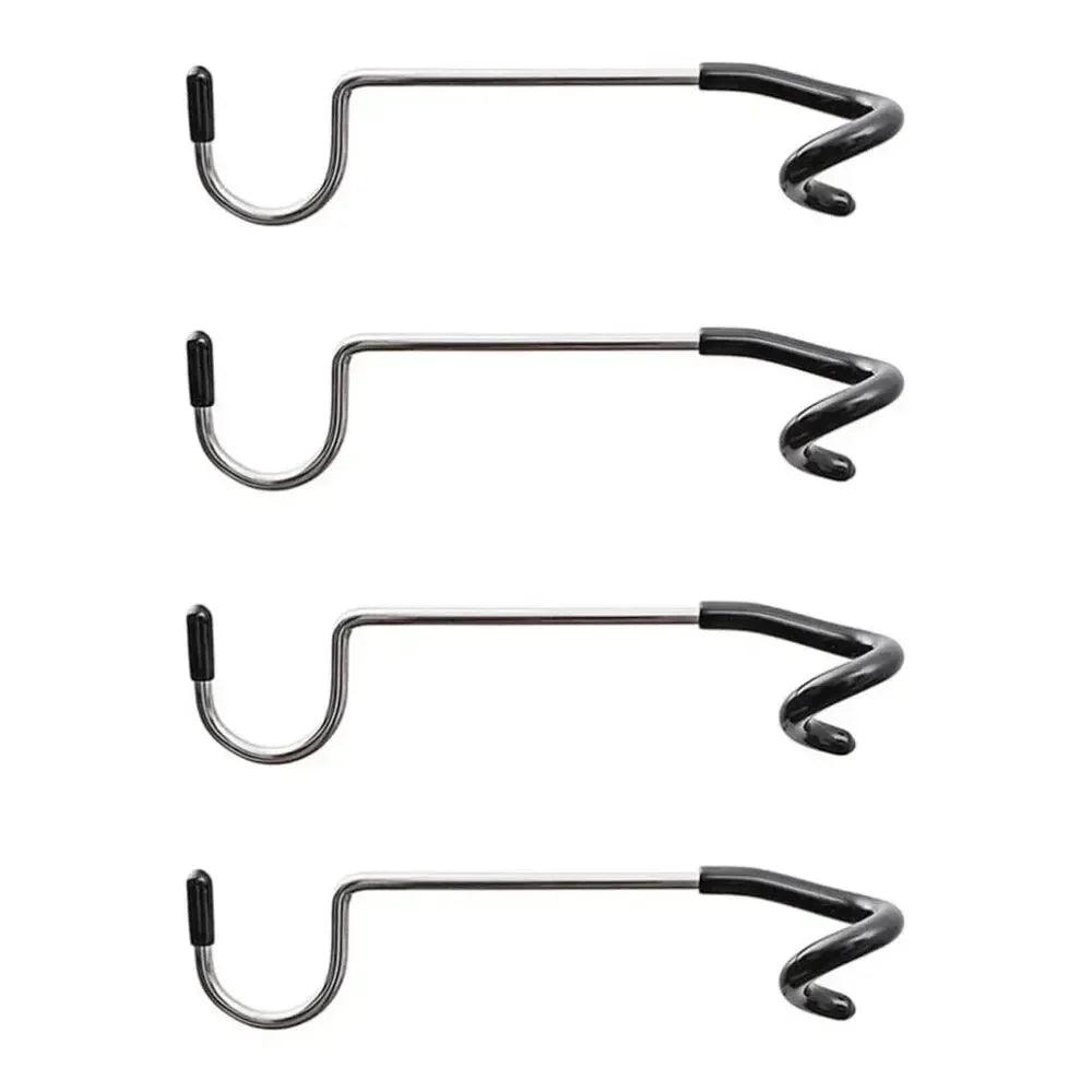 Outdoor Adjustable Lamp Hook Set – Versatile Black Mounting Accessories for Camping and Outdoor Activities - Wild Frontier Gear LLC