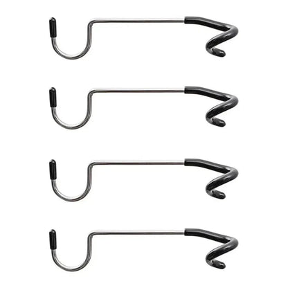 Outdoor Adjustable Lamp Hook Set – Versatile Black Mounting Accessories for Camping and Outdoor Activities - Wild Frontier Gear LLC