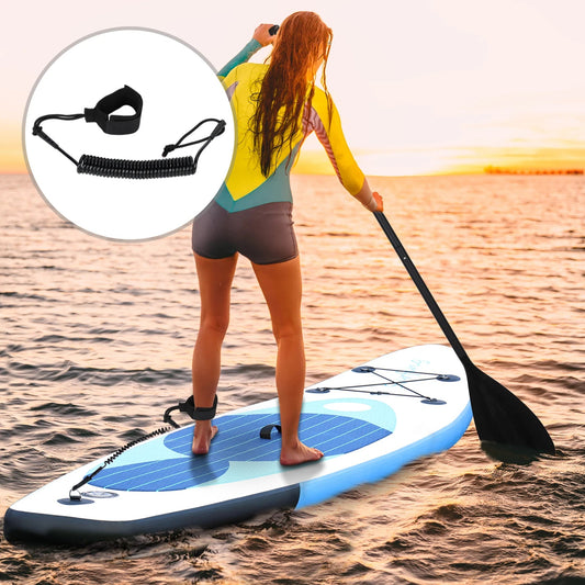 129.92" 29.53"5.91" Inflatable Stand Up Paddle Board Non-Slip Wide Surfboard Water Sports with All Accessories ﻿ Wild Frontier Gear LLC