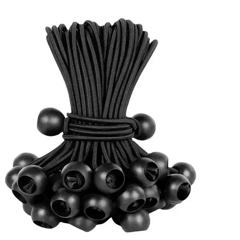 10pcs Bungee Ball Tarps Canvas Tarpaulin Flagpole Ties - Wild Frontier Gear LLC