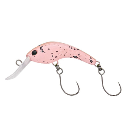 LTHTUG Area Trout Fishing Lure RUSH BELL Medium Diving Minnow 33mm 2g Floating Crankbait Noiseless Hard Artificial LW124