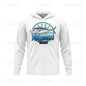 New Men Long Gear Fishing Apparel Summer Outdoor Sleeve T Shirt Fish Shirt Sun Protection Breathable Hooded Angling Clothing - Wild Frontier Gear LLC